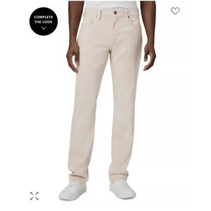 PAIGE Normandie Slim Straight Sea Shell Pants Men's 32 USA Stretch